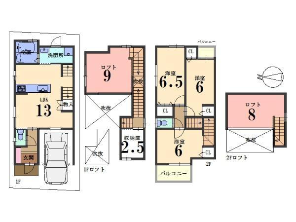 桃山水野左近西町＿新築一戸建５号地