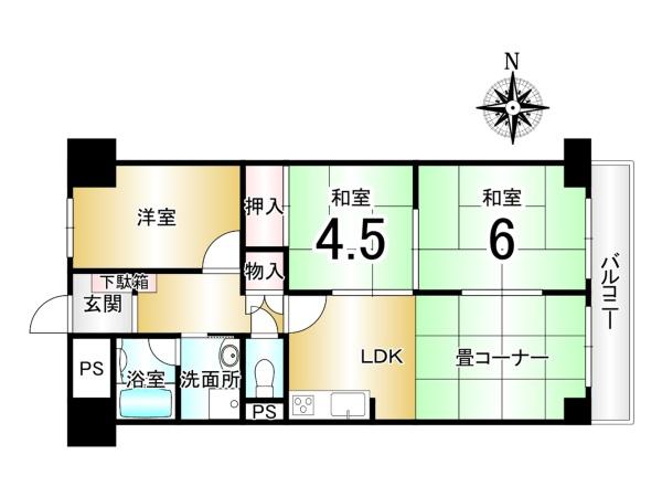 伏見日光ハイツ２号棟