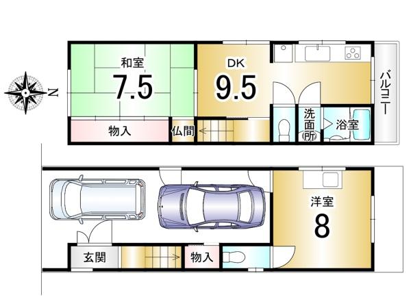 向島中島町＿中古一戸建