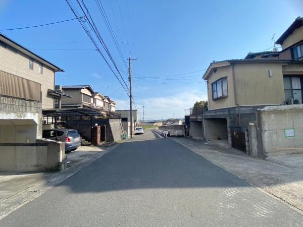 深草大亀谷古御香町_新築一戸建(前面道路含む現地写真)