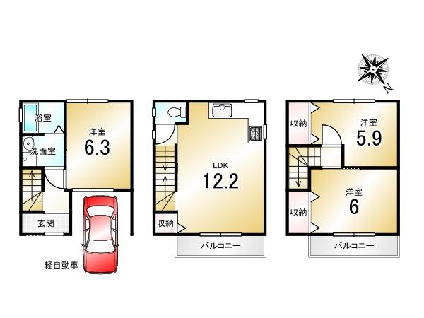 向島津田町＿新築一戸建