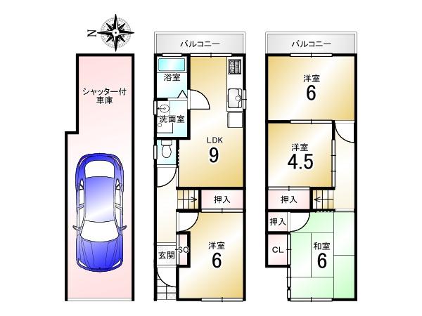 竹田七瀬川町＿中古一戸建