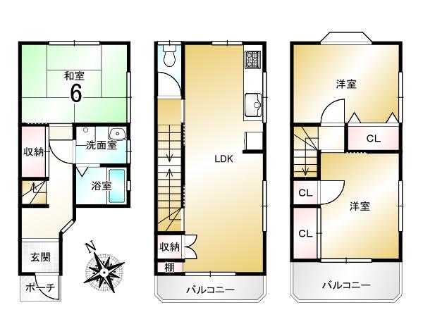 深草善導寺町＿中古一戸建