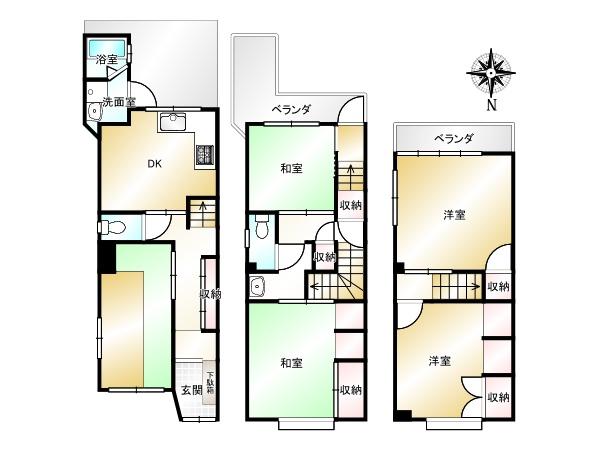 深草北新町＿中古テラスハウス