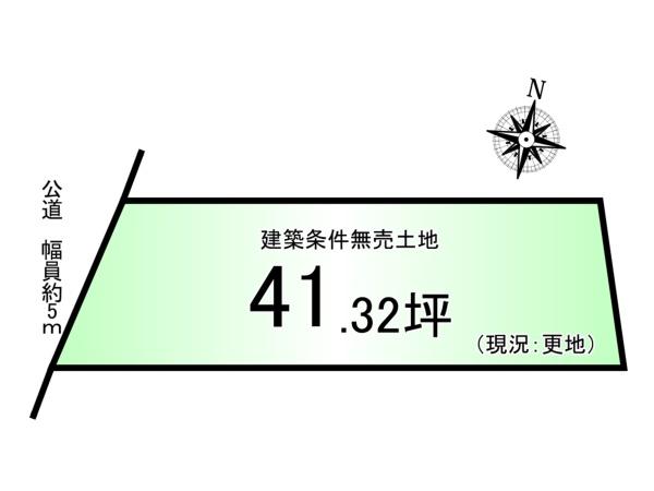 桃山町安芸山＿建築条件無売土地Ｂ号地