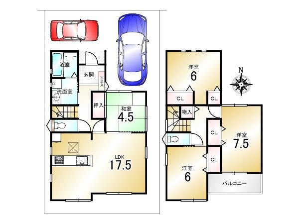 醍醐新開＿新築一戸建２号棟