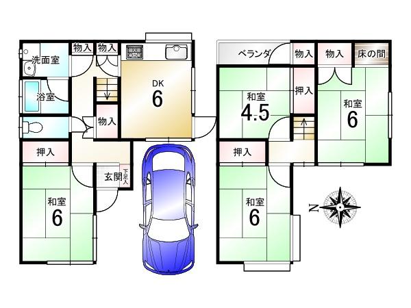 醍醐上山口町＿中古一戸建