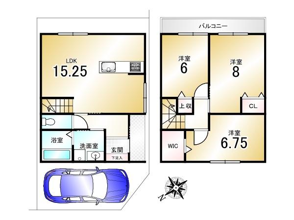 向島津田町＿新築一戸建５号地