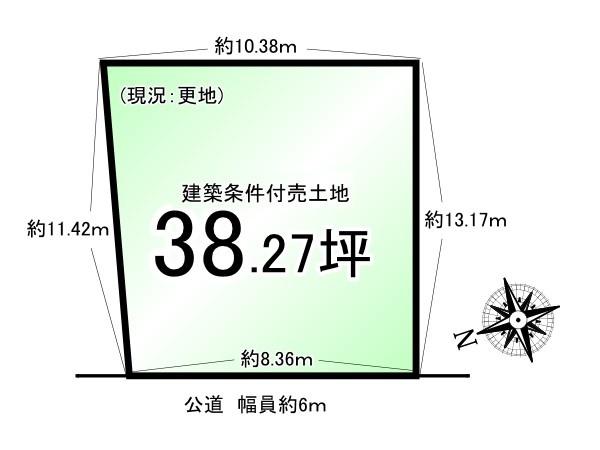 桃山町丹下＿建築条件付売土地１号地