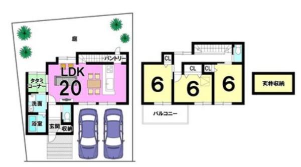桃山町丹下＿建築条件付売土地１号地