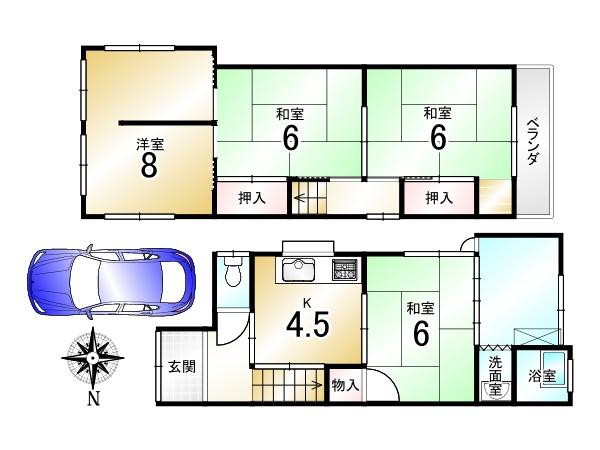 醍醐池田町＿中古一戸建