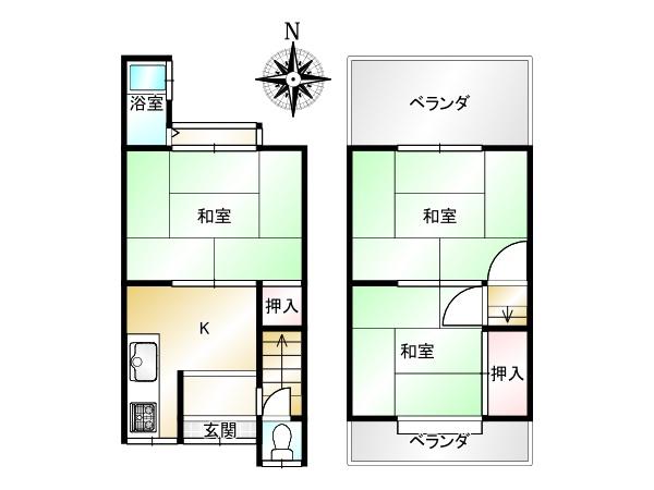 京都市伏見区桃山町金井戸島の中古一戸建て