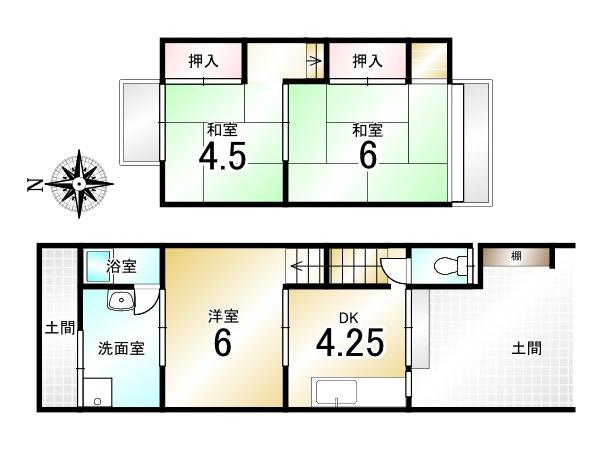 向島二ノ丸町＿中古テラスハウス