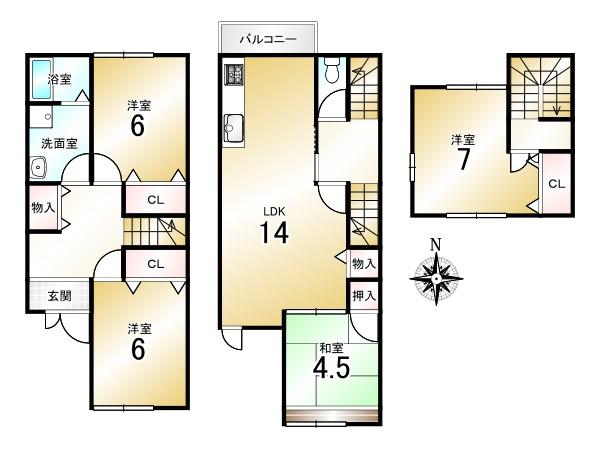 小栗栖石川町＿中古一戸建