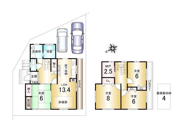 京都市伏見区桃山町正宗の中古一戸建て