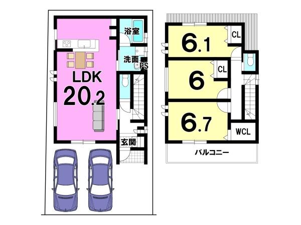 京都市伏見区醍醐岸ノ上町の土地
