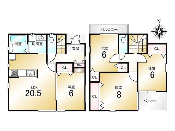 桃山与五郎町＿新築一戸建