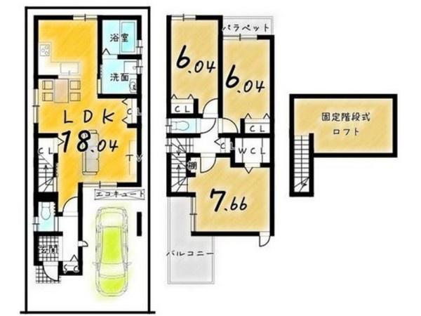 深草墨染町＿建築条件付売土地