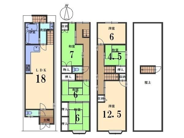 醍醐下山口町＿中古一戸建