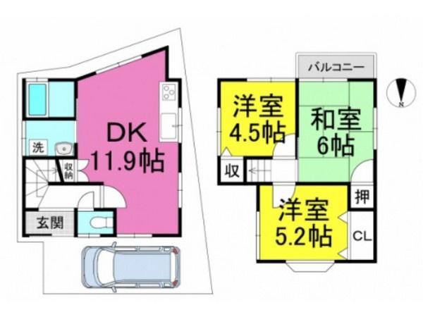醍醐南里町＿中古一戸建
