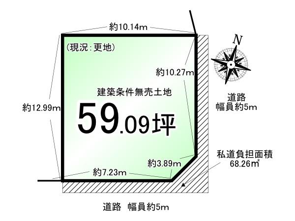桃山町大島＿建築条件無売土地２号地
