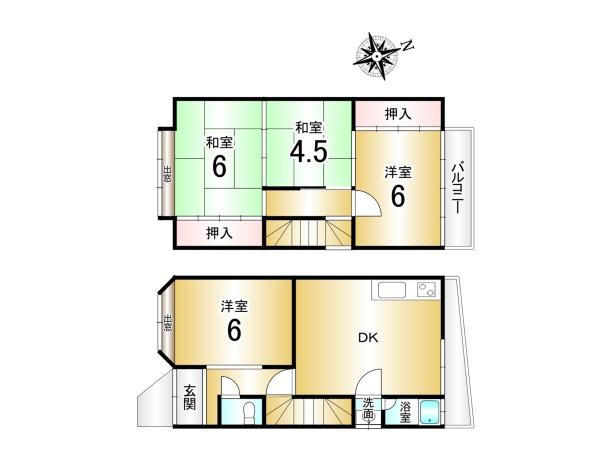 京都市山科区西野山射庭ノ上町の中古一戸建て
