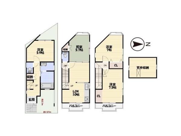 醍醐上ノ山町＿中古一戸建