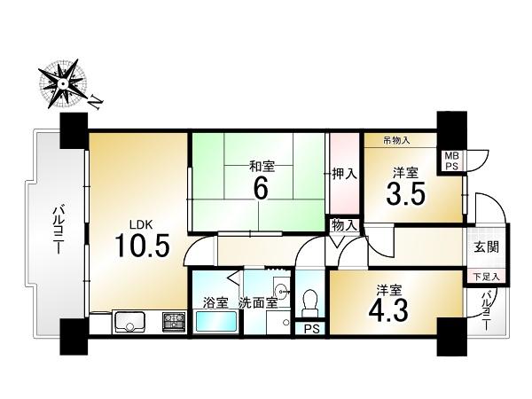 ライオンズマンション京都淀B棟