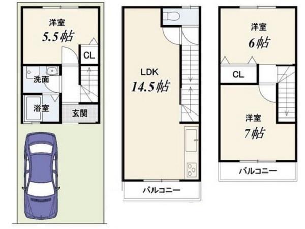 向島丸町＿中古一戸建