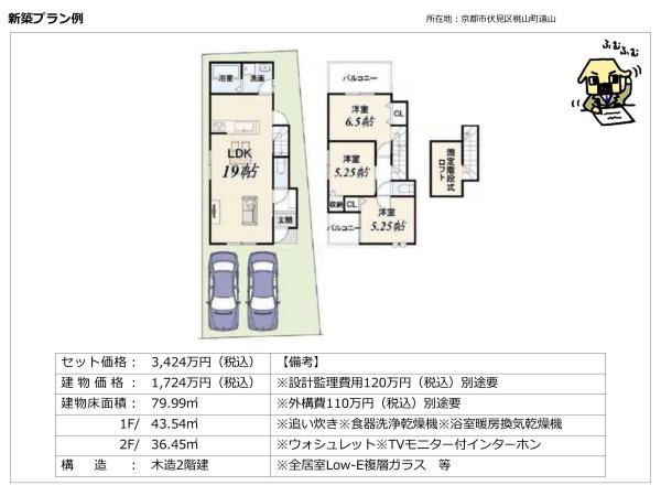 京都市伏見区桃山町遠山の土地