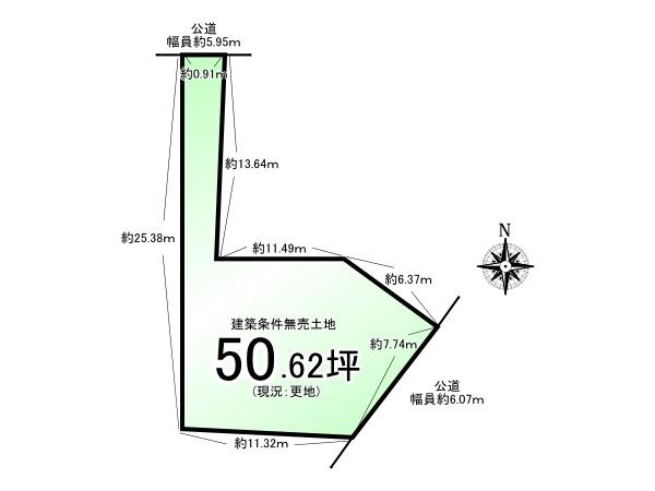 桃山長岡越中南町＿建築条件無売土地