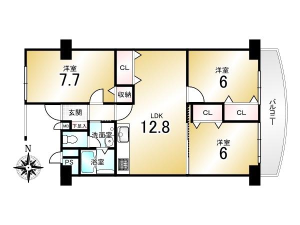 ファミール伏見C棟