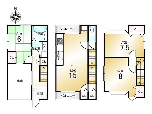 中島外山町_中古一戸建