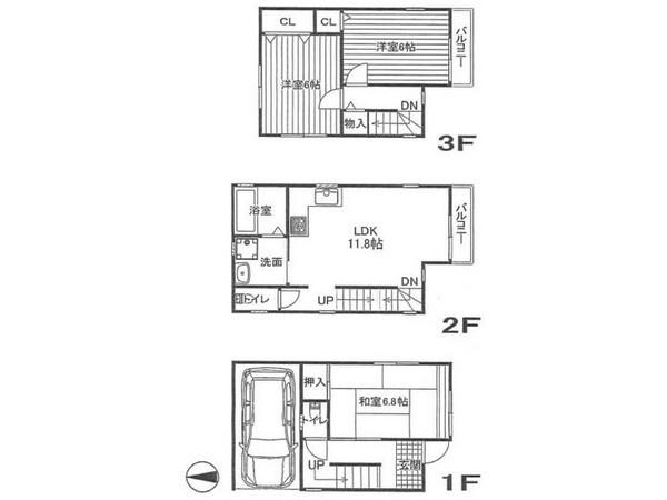 醍醐御霊ケ下町＿中古一戸建