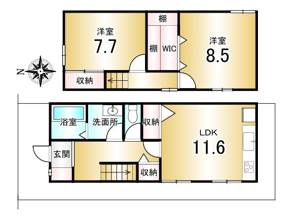 深草大亀谷内膳町＿中古テラスハウス