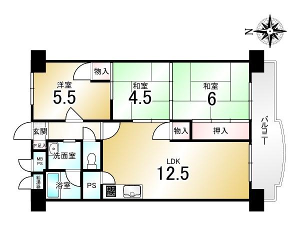 向島ニュータウン第三街区G棟