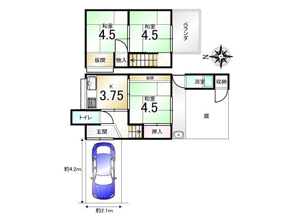 向島庚申町＿中古一戸建