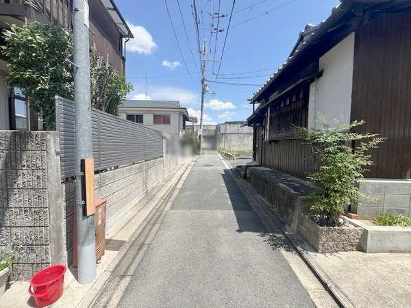 京都市伏見区深草大亀谷西久宝寺町の土地