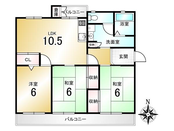 醍醐上ノ山団地B2棟