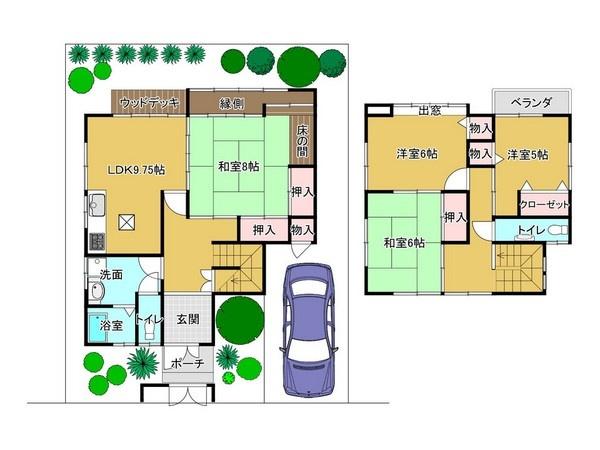 京都市伏見区醍醐烏橋町の中古一戸建て
