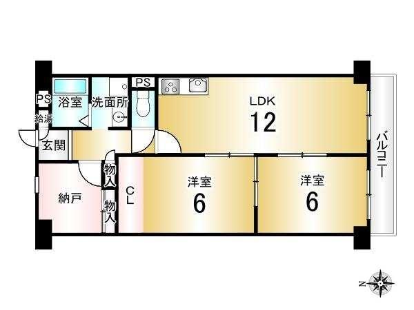 伏見日光ハイツ２号棟