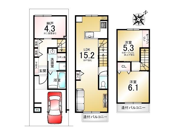 竹田醍醐田町＿新築一戸建