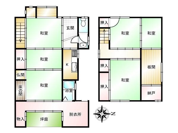 深草加賀屋敷町＿中古一戸建