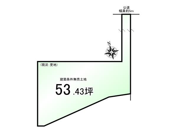 醍醐下山口町＿建築条件無売土地
