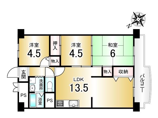 向島ニュータウン第三街区C棟