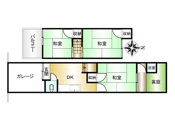 中島前山町＿中古テラスハウス