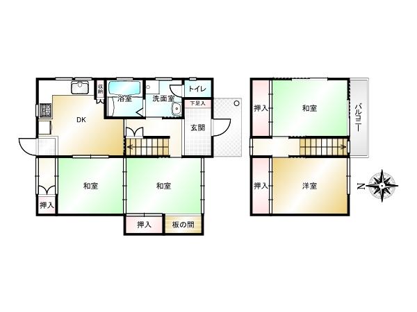 桃山町大島＿中古一戸建