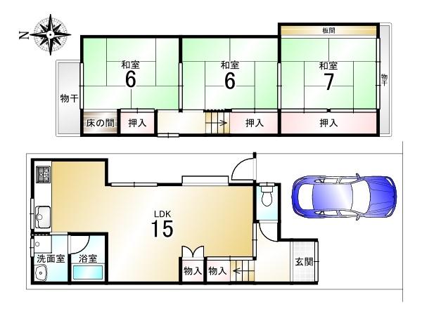 醍醐僧尊坊町_中古一戸建