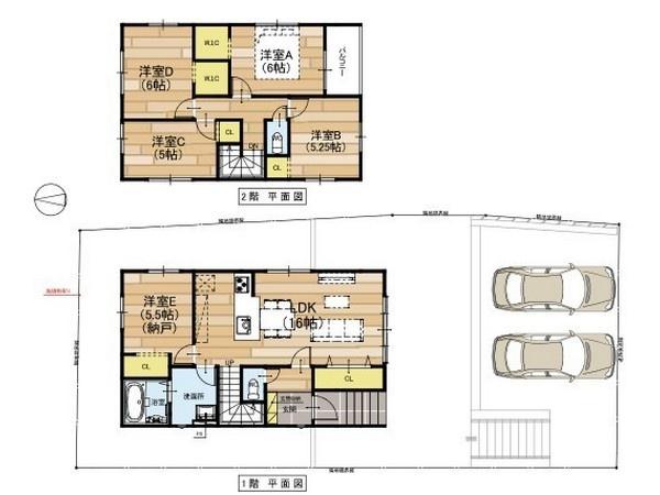 深草願成町_新築一戸建1期1号地