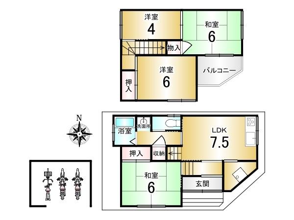 吉祥院新田下ノ向町＿中古一戸建